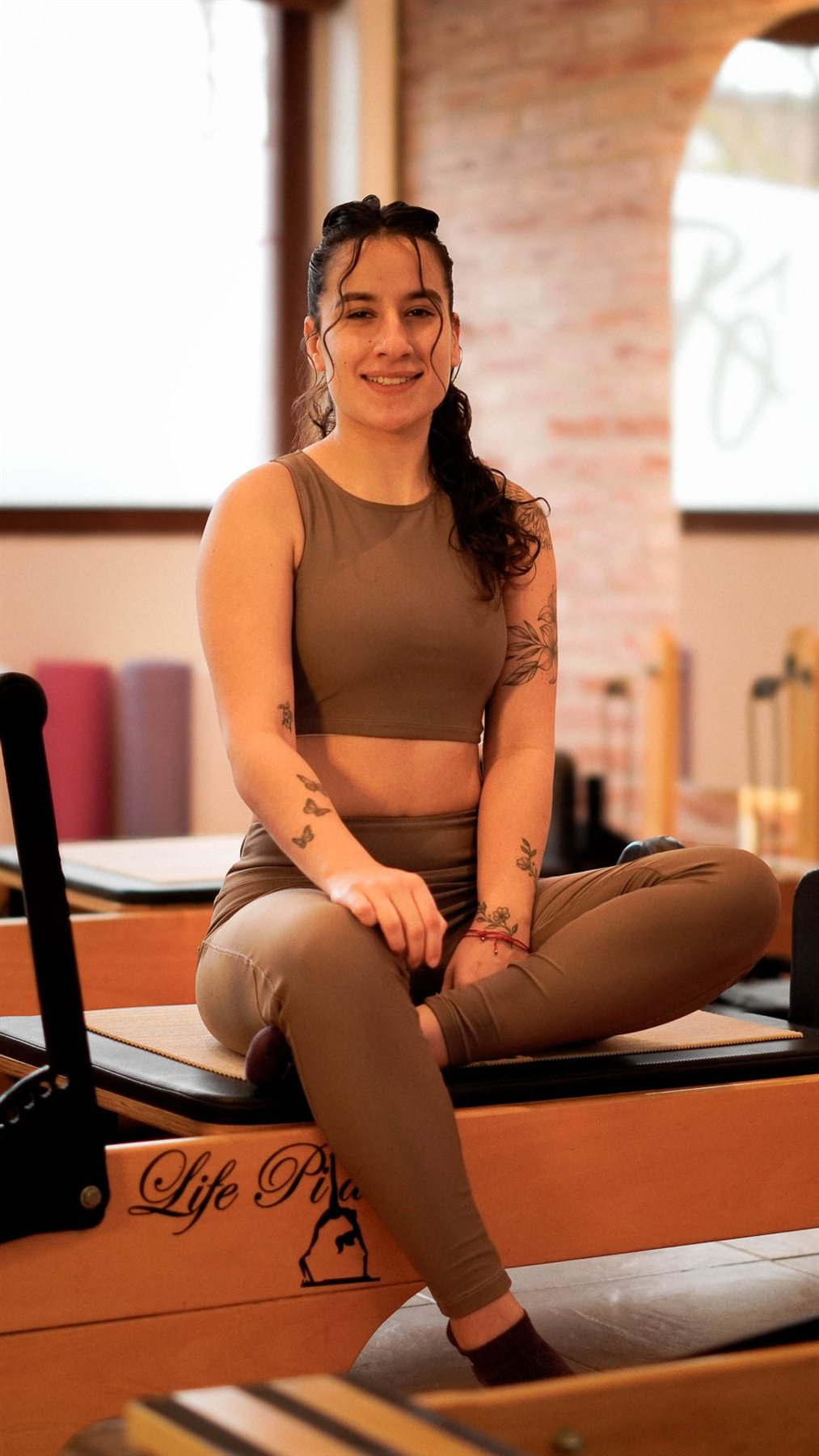 Malena Baldoni, profesora de Ro Estudio de Pilates
